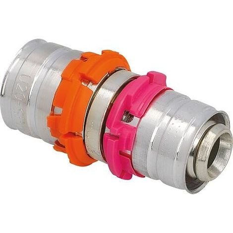 Accouplement S-Sertir Uponor réduit Ø20mm-Ø18mm (1/2)