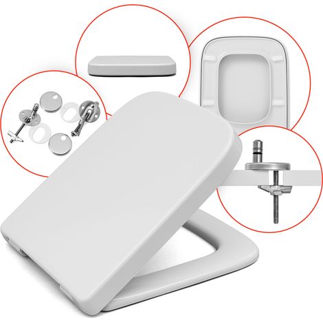 Abattant WC pour KOŁO MODO / TRAFFIC – frein de chute, antibactérien, déclipsable (1/5)