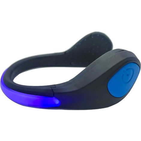 Luci LED Riflettenti per Scarpe Sicurezza Corsa Notturna Lampeggiante e Fissa