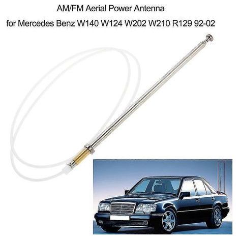 AM/FM Aerial Power Antenna for Mercedes Benz W140 W124 W202 W210 R129 92-02 (1/4)