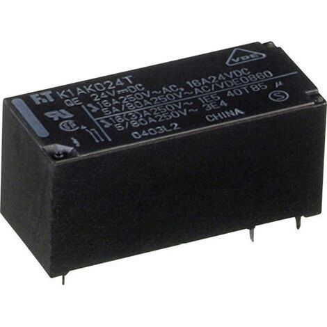 Fujitsu FTR-K1AK024T Relais pour circuits imprimés 24 V/DC 16 A 1 NO (T) 1 pc(s) (1/3)