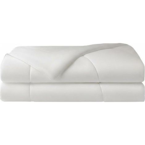 Cooling Blanket, Cooling Blanket, Summer Quilt, Lightweight Throw, Breathable, Air Permeable Structure, Soft Feel Fabric, White, Queen 229 x 229 cm (1/5)
