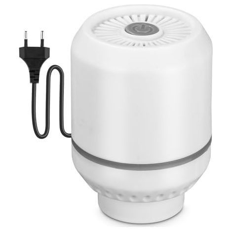 Pompe à Air Électrique,Pompe à vide à Sac Compressé,30W/4500Pa Sous Vide & Matelas Gonflable,250L/min Portable,Sac Compression Rangement Voyage, Literie Oreillers Couette Penderie Mant (1/5)