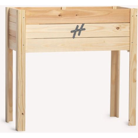 Holz Hochbeet Pflanzkasten Garten Terrasse Balkon
