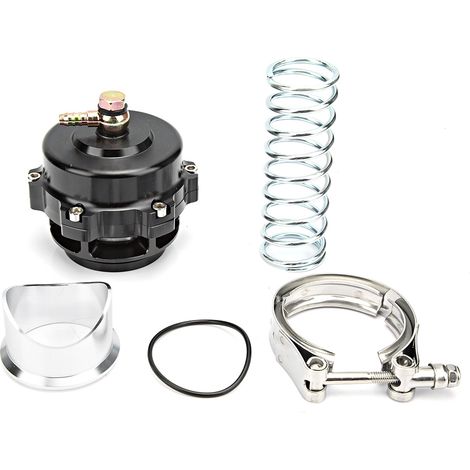 Valve de décharge universelle, bande en V argentée de 50MM, Turbo, soulagement de la pression, soupape de décharge