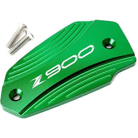Bouchon de liquide de frein modifié (vert Z900) compatible avec les modèles Kawasaki Z900, 650, NINJA650 et Vulcan 650 ER6N. (1/5)