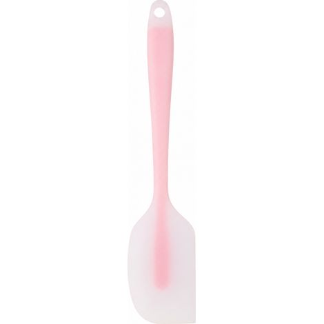 Spatule intégrée en silicone, petite taille, rose — maryse alimentaire pour la pâtisserie (1/5)