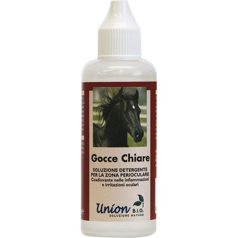 Drops Détergent clair pour l'irritation et l'inflammation des yeux des chevaux 40 ml