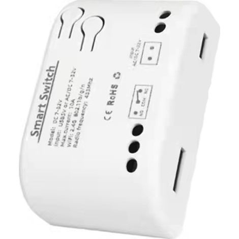 Module Relais WiFi USB 5V 7-32V Commutateur Intelligent Sans Fil (1/5)