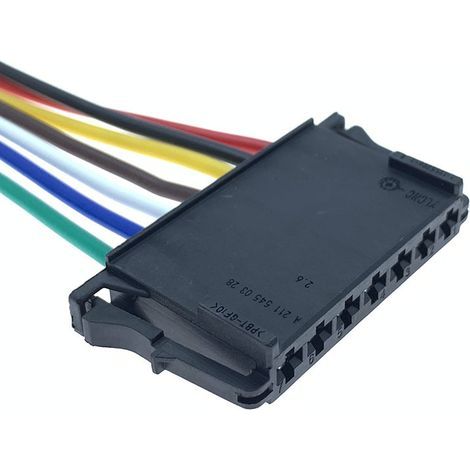 1-1355396-1 Mercedes-Benz applicable rear light socket wiring harness connector, 7-pin, 7P sheath, DJ7072-3.5-21 (1/4)
