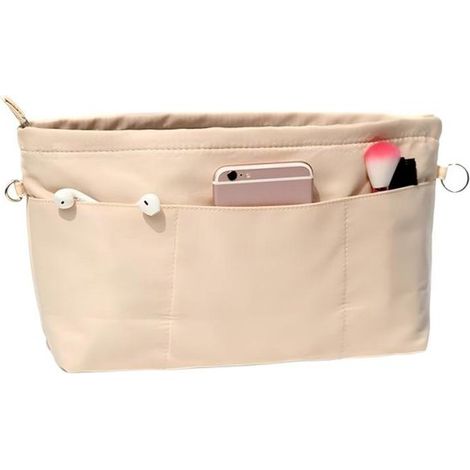Organizzatore per borsa,Taglia 2XL,30,51222 cm,Organizer per borsa della spesa in nylon,Borsa della spesa con portachiavi e cerniera (1/5)