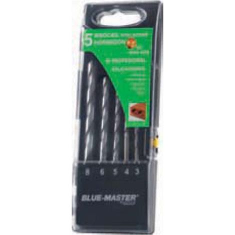 CELESA estuche brocas porcelanicas 5p 3-8mm. 3-4-5-6-8mm , 0UNIDADES