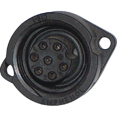 Terminal de enchufe para bastidor 7 polos Hembra AMPHENOL AMHT3107001