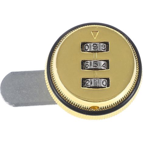 Serrure à combinaison Kisangel 20 mm, code robuste pour armoires (1/5)