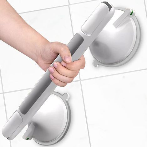 Barre de maintien ventouse antidérapante – Installation sans perçage – Pour salle de bain et WC – Sécurise enfants et seniors (1/5)