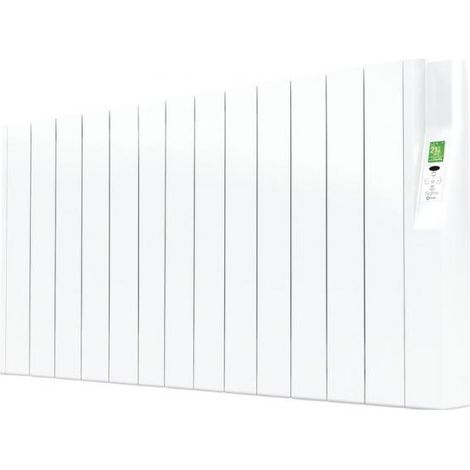Radiateur à inertie fluide 2000W – Dimensions 57,5x106,9x9,8 cm – Programmable pour espaces de taille moyenne à grande – Rointe - SRF2000RAD2 (1/2)