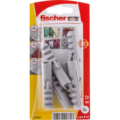 Fischer 532657 S 12 K NV Spreizdübel 60 mm 12 mm 1 Set (1/5)