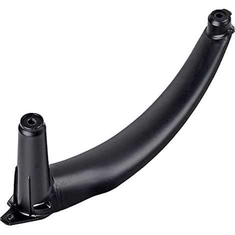 Manija interior de puerta de coche negra para BMW X5 E70 2008-2013, moldura de manija de panel de puerta para BMW X6 E71 E72 2008-2014 (E70 delantero derecho)