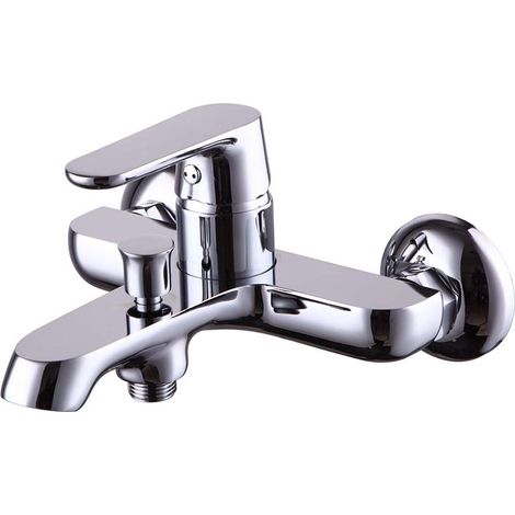 Miscelatore vasca serie ginevra, finitura cromata (1/3)