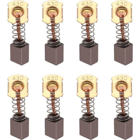 8 Pièces Balais de Moteur en Carbone CB430 Brosses de Carbone pour Outils électriques Balais en Charbon Universel Charbon pour Perceuse Charbon pour Machine Electrique (1/5)