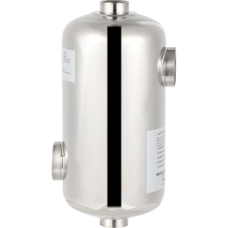 SWANEW Riscaldamento piscina Riscaldatore per piscina Scambiatore di calore in acciaio inox 28KW