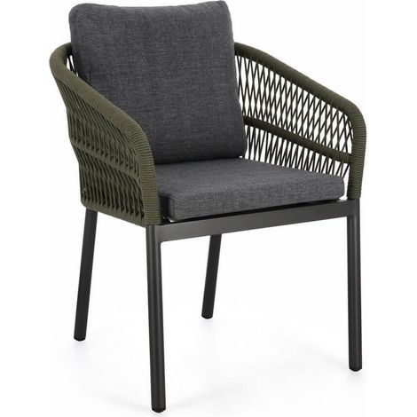 Sedia da giardino Bolzano Galla 62x68 Antracite Alluminio (1/5)