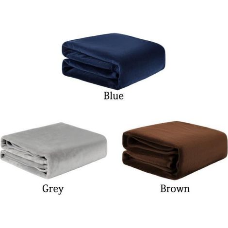 Couverture chauffante - - Lavable - 100x70 cm - Alimenté par USB - Mixte (1/4)