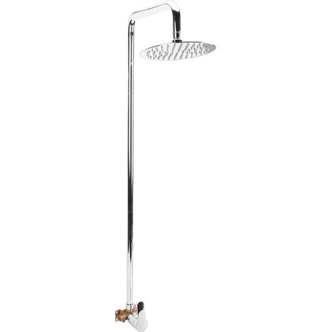 Outdoor Shower Kit, 304 Stainless Steel Rain Shower Head with Galvanized Finish, for Garden, Patio, Pool and Beach (1/5)