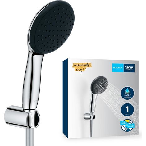 Grohe Vitalio Start - Set doccetta, supporto e flessibile, cromo 27944001 (1/5)