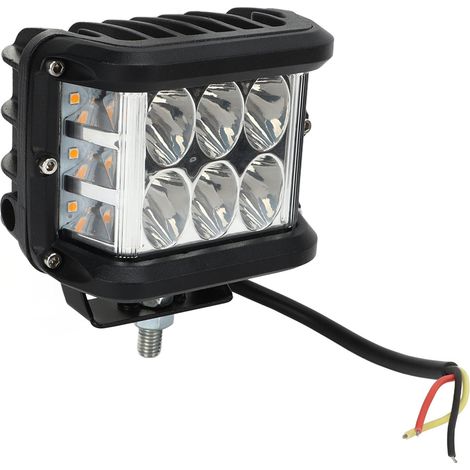 Projecteur de travail LED 36W IP67 étanche à double faisceau, projecteur large, clignotants tout-terrain, feu antibrouillard (1/5)