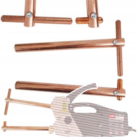 Pinze di saldatura XA6 L250mm per saldatrice modulare Telwin (1/5)