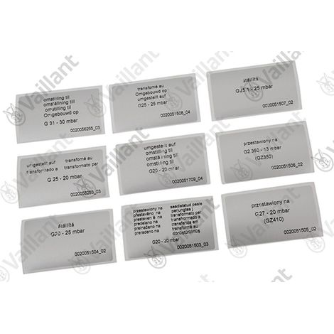 VAILLANT Kit de conversión, P - E/LL VSC 196/2-C 150 u.w. Vaillant-Nr. , 0020046467