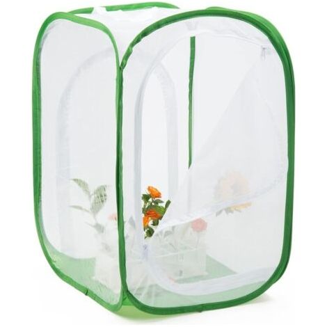 Insecte Papillon Habitat Papillon Jardin Kit Papillon Habitat Cage Pliable Pop-up ,606090cm (1/4)
