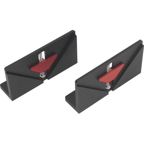 2 pièces équerre de serrage à rainure en aluminium réglable gabarit queue d'aronde pour cadre photo tiroir rainure d'angle (1/5)
