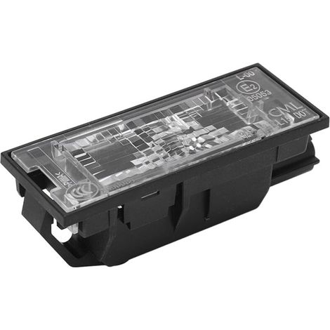 Feu arrière pour plaque d'immatriculation compatible Renault Clio III, Clio IV, Fluence et Kangoo – Référence 8200480127 (1/4)