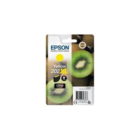 Epson C13T02H44020 Kiwi 202XL cartuccia d'inchiostro 1 pz Originale Resa elevata (XL) Giallo (1/5)