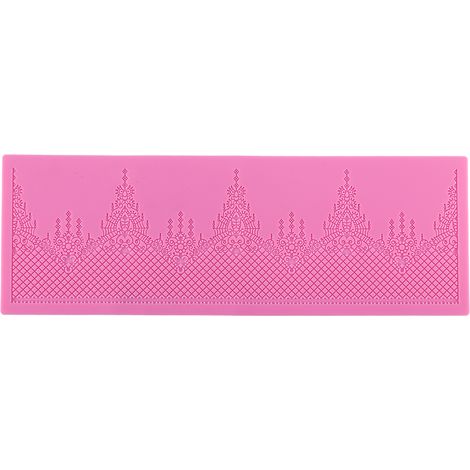 Tapis De Décoration Pour Pâtisserie - Moule En Silicone Antiadhésif - Pour Fondant Et Sucre D'orge - 1 Pièce (1/5)