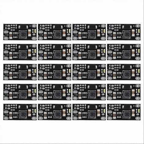 Lot de 20 mini convertisseurs DC-DC élévateurs de tension 3.7 V à 12 V pour modules de batterie au lithium (1/5)