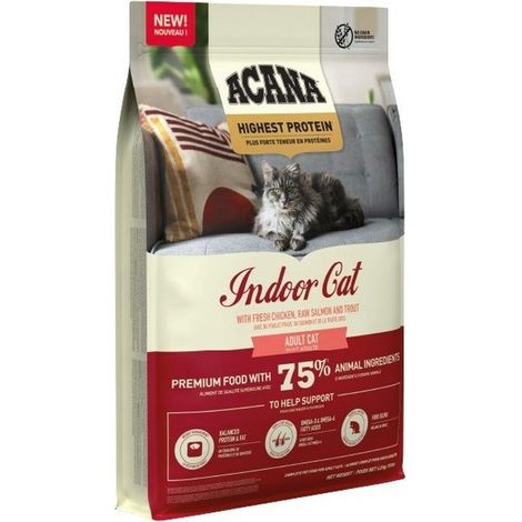 Acana Highest Protein Indoor Cat Cibo secco 4,65 kg