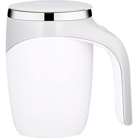 1 Mug à café, Acier inoxydable 304, Rotation automatique, Mélange magnétique, Usage quotidien (1/5)