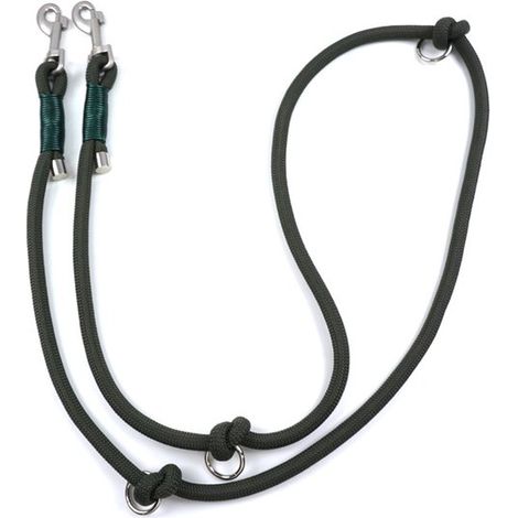 Correa para perros de estilo escandinavo,2 m,10 mm de diámetro,Correa ajustable con diseño escandinavo,Gris (1/5)