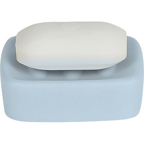 Porte savon Céramique RETRO Bleu pastel Spirella