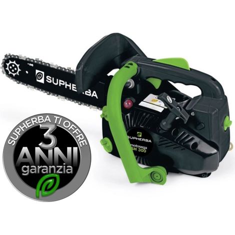 Motosega a Scoppio 0,7 Kw - Barra 30 Cm - Supherba SH300