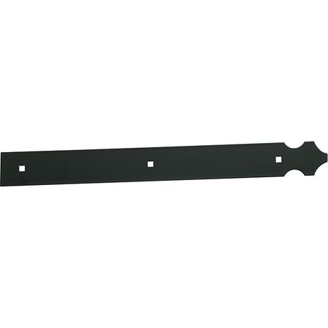 Contre-penture aluminum - Trous : 4 - L : 515 - Teinte : Blanc - TORBEL