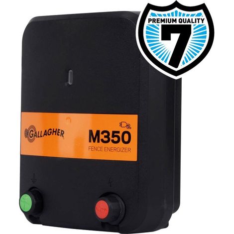 Electrificateur Gallagher M350 230V pour clôtures jusqu'à 28km pour chevaux, bovins, moutons, chèvres, porcs (1/3)