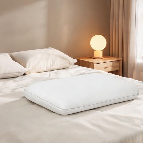 Cadre de lit crema en memory foam tessuto 60 x 40 x 10 cm (1/5)