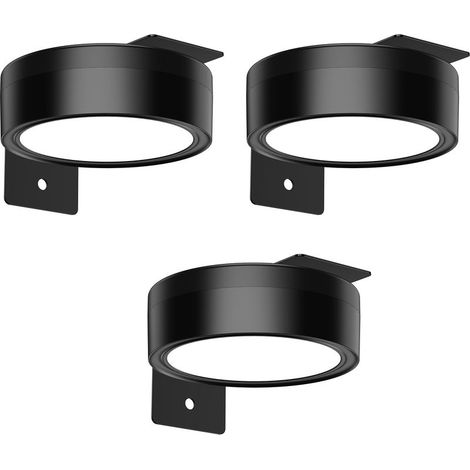 Lot de 3 lampes magnétiques à piles pour tableaux, avec 3 modes d'éclairage, minuterie à distance et intensité réglable, idéales pour la peinture et les portraits. Lampes sans fil (1/5)