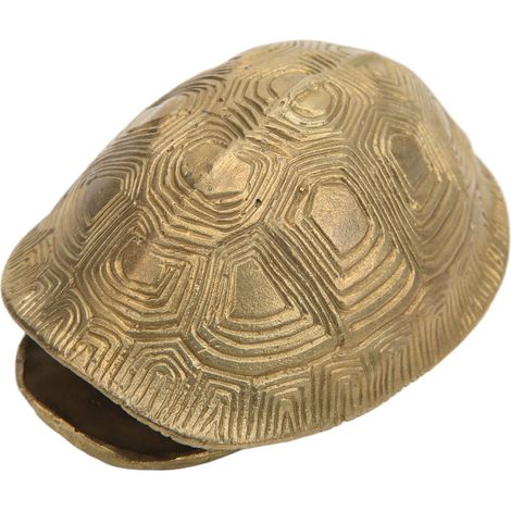 Turtle Shell Decor Small Vintage Brass Turtle Shell Home Decoration Feng Shui Collection Ornament (1/5)