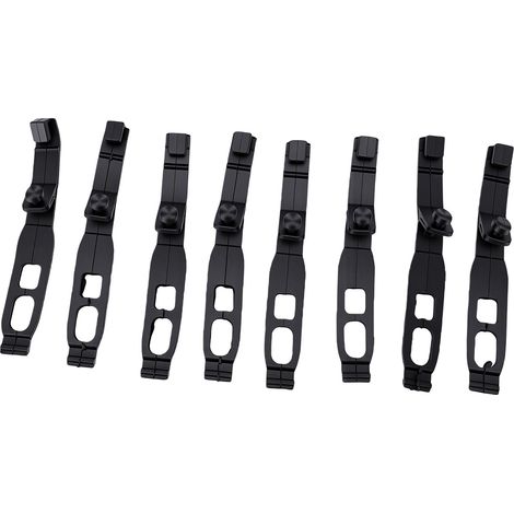 Sangles caoutchouc pour phares moto tout-terrain, 8 pièces, support fixation pour phares moto pour la plupart des ATV (1/5)