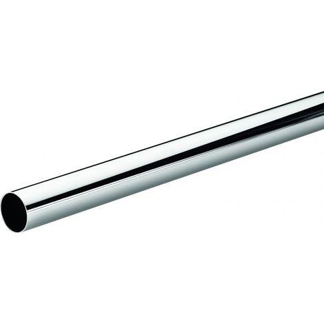 Hettich Schrankrohr für schwere Belastung Ø 25 mm x 120 cm, verchromt Möbelbeschläge